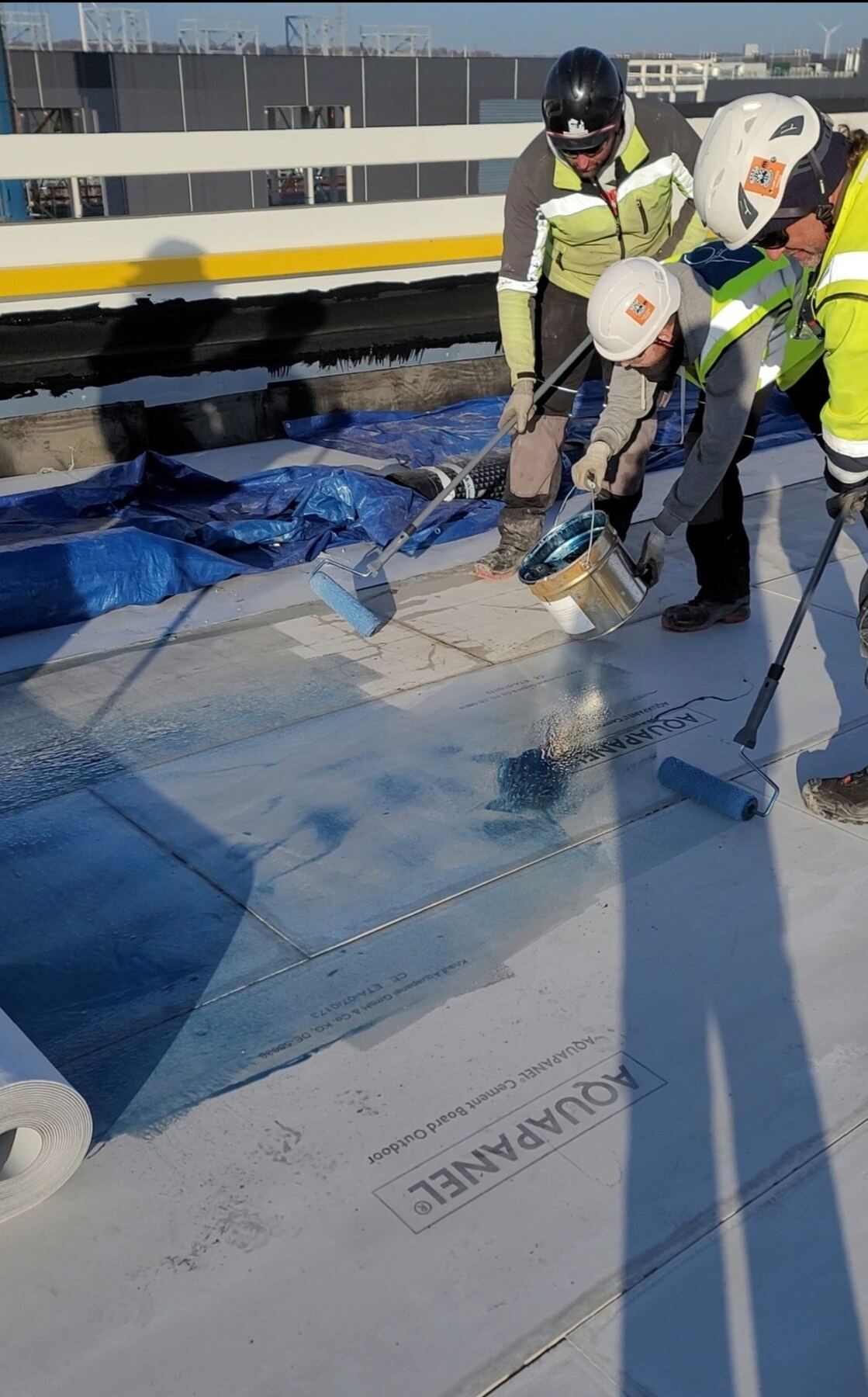 PSP Contracts cladding and roofing works on a European data-centre site